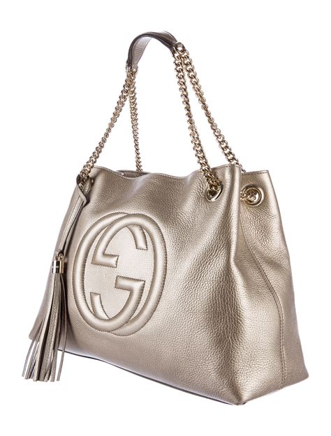 gucci soho large chain shoulder bag|gucci soho chain tote review.